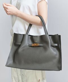 BEAUTY&YOUTH UNITED ARROWS / ビューティー&ユース ユナイテッドアローズ トートバッグ | ＜VIOLAd’ORO＞Wフェイス レザー トートバッグ