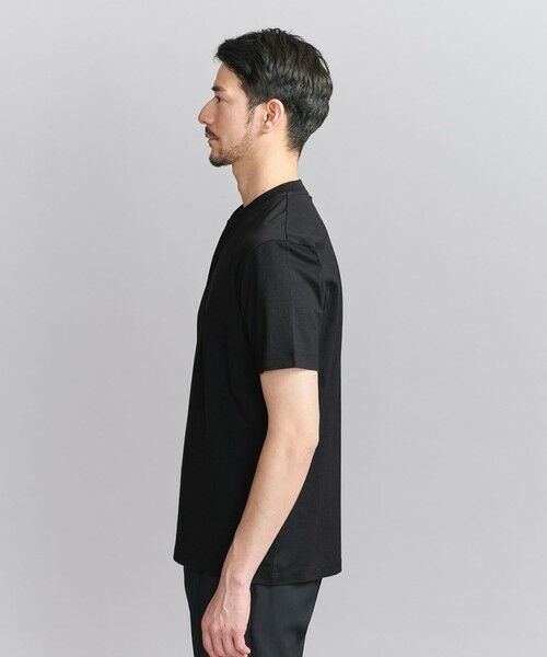 BEAUTY&YOUTH UNITED ARROWS / ビューティー&ユース ユナイテッドアローズ カットソー | 【WEB限定 WARDROBE SMART】クリア  ガスコットン ヘンリーネック カットソー【抗菌・防臭】 | 詳細15