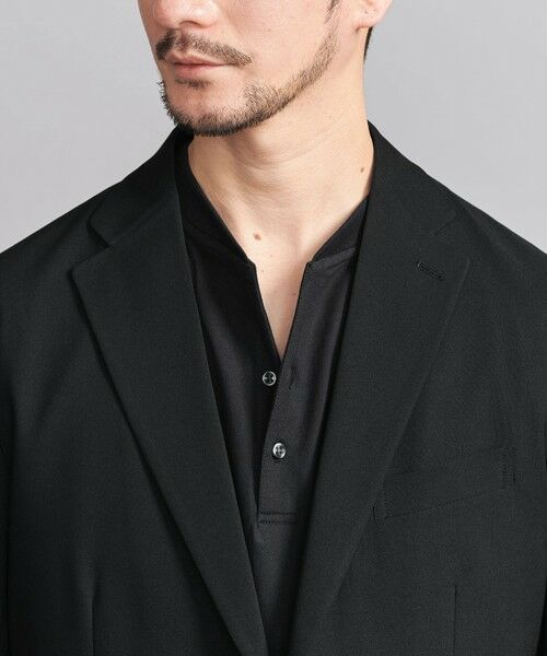 BEAUTY&YOUTH UNITED ARROWS / ビューティー&ユース ユナイテッドアローズ カットソー | 【WEB限定 WARDROBE SMART】クリア  ガスコットン ヘンリーネック カットソー【抗菌・防臭】 | 詳細13