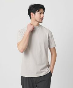 BEAUTY&YOUTH UNITED ARROWS / ビューティー&ユース ユナイテッドアローズ カットソー | 【WEB限定 WARDROBE SMART】クリア  ガスコットン モックネック カットソー【抗菌・防臭】