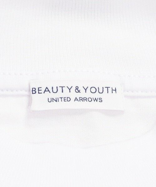 BEAUTY&YOUTH UNITED ARROWS / ビューティー&ユース ユナイテッドアローズ カットソー | 【WEB限定 WARDROBE SMART】クリア  ガスコットン モックネック カットソー【抗菌・防臭】 | 詳細5