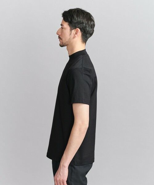 BEAUTY&YOUTH UNITED ARROWS / ビューティー&ユース ユナイテッドアローズ カットソー | 【WEB限定 WARDROBE SMART】クリア  ガスコットン モックネック カットソー【抗菌・防臭】 | 詳細14