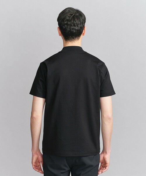 BEAUTY&YOUTH UNITED ARROWS / ビューティー&ユース ユナイテッドアローズ カットソー | 【WEB限定 WARDROBE SMART】クリア  ガスコットン モックネック カットソー【抗菌・防臭】 | 詳細15