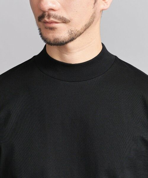 BEAUTY&YOUTH UNITED ARROWS / ビューティー&ユース ユナイテッドアローズ カットソー | 【WEB限定 WARDROBE SMART】クリア  ガスコットン モックネック カットソー【抗菌・防臭】 | 詳細16