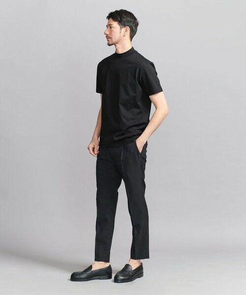 BEAUTY&YOUTH UNITED ARROWS / ビューティー&ユース ユナイテッドアローズ カットソー | 【WEB限定 WARDROBE SMART】クリア  ガスコットン モックネック カットソー【抗菌・防臭】 | 詳細9