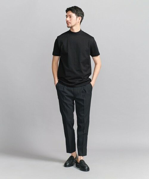 BEAUTY&YOUTH UNITED ARROWS / ビューティー&ユース ユナイテッドアローズ カットソー | 【WEB限定 WARDROBE SMART】クリア  ガスコットン モックネック カットソー【抗菌・防臭】 | 詳細10