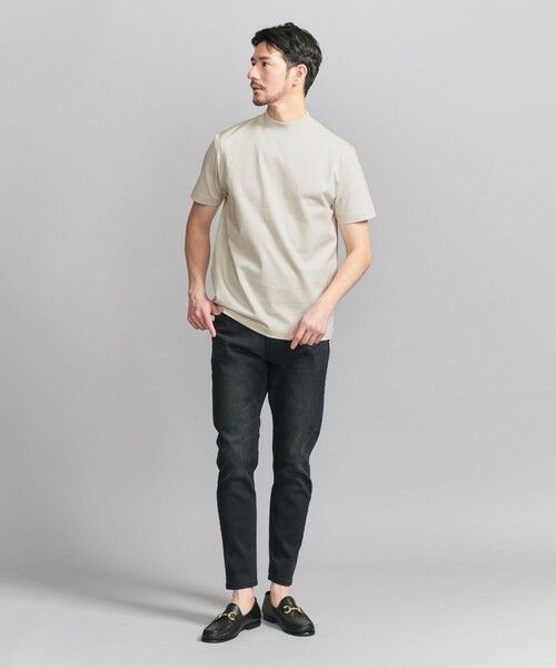 BEAUTY&YOUTH UNITED ARROWS / ビューティー&ユース ユナイテッドアローズ カットソー | 【WEB限定 WARDROBE SMART】クリア ガスコットン モックネック カットソー【抗菌・防臭】 | 詳細24