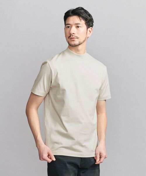 BEAUTY & YOUTH UNITED ARROWS/ビューティー&ユース ユナイテッドアローズ 【WEB限定 WARDROBE SMART】クリア ガスコットン モックネック カットソー【抗菌・防臭】 NATURAL XL BEAUTY & YOUTH UNITED ARROWS/ビューティー&ユース ユナイテッドアローズ 【WEB限定 WARDROBE SMART】クリア ガスコットン モックネック カットソー【抗菌・防臭】 NATURAL XL