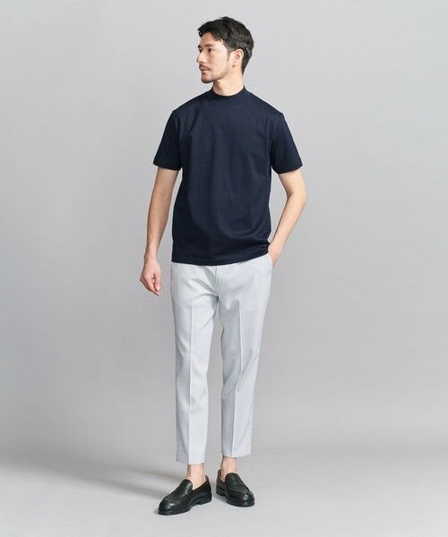 BEAUTY&YOUTH UNITED ARROWS / ビューティー&ユース ユナイテッドアローズ カットソー | 【WEB限定 WARDROBE SMART】クリア  ガスコットン モックネック カットソー【抗菌・防臭】 | 詳細26