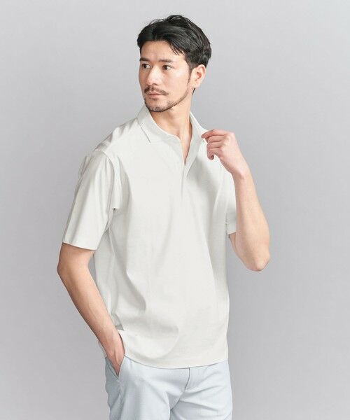 BEAUTY & YOUTH UNITED ARROWS/ビューティー&ユース ユナイテッドアローズ 【WEB限定 WARDROBE SMART】NORITAKE ポロシャツ WHITE XL BEAUTY & YOUTH UNITED ARROWS/ビューティー&ユース ユナイテッドアローズ 【WEB限定 WARDROBE SMART】NORITAKE ポロシャツ WHITE XL