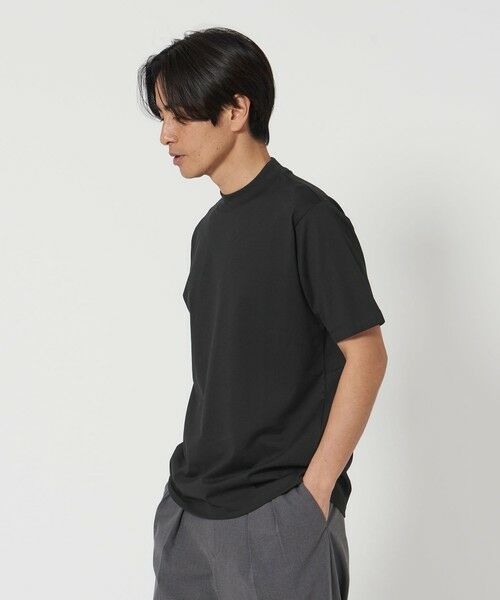 BEAUTY & YOUTH UNITED ARROWS/ビューティー&ユース ユナイテッドアローズ クリアコットン ジャケット Tシャツ ‐抗菌 防臭‐ BLACK L BEAUTY & YOUTH UNITED ARROWS/ビューティー&ユース ユナイテッドアローズ クリアコットン ジャケット Tシャツ ‐抗菌 防臭‐ BLACK L