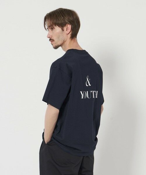 BEAUTY & YOUTH UNITED ARROWS/ビューティー&ユース ユナイテッドアローズ B&Y クルーネック Tシャツ NAVY L BEAUTY & YOUTH UNITED ARROWS/ビューティー&ユース ユナイテッドアローズ B&Y クルーネック Tシャツ NAVY L