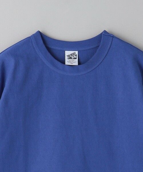 ユナイテッドアローズ　ベイビーブルーシャツ THE HEAVY“ 10oz ヘビー ワイド クルーネック Tシャツ