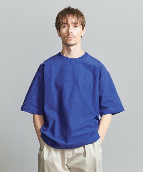 BEAUTY & YOUTH UNITED ARROWS/ビューティー&ユース ユナイテッドアローズ 10oz ヘビー ワイド クルーネック Tシャツ ROYAL L BEAUTY & YOUTH UNITED ARROWS/ビューティー&ユース ユナイテッドアローズ 10oz ヘビー ワイド クルーネック Tシャツ ROYAL L