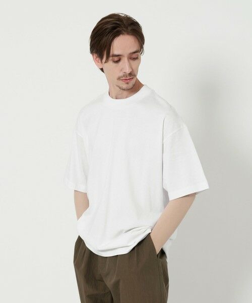 BEAUTY & YOUTH UNITED ARROWS/ビューティー&ユース ユナイテッドアローズ ギザコットン SUPERB クルーネック Tシャツ WHITE S BEAUTY & YOUTH UNITED ARROWS/ビューティー&ユース ユナイテッドアローズ ギザコットン SUPERB クルーネック Tシャツ WHITE S