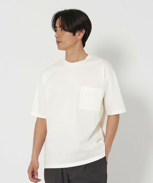 BEAUTY&YOUTH UNITED ARROWS / ビューティー&ユース ユナイテッドアローズ カットソー | SRJA フォルム 1ポケット クルーネック ショートスリーブ Tシャツ | 詳細5