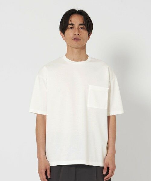 BEAUTY&YOUTH UNITED ARROWS / ビューティー&ユース ユナイテッドアローズ カットソー | SRJA フォルム 1ポケット クルーネック ショートスリーブ Tシャツ | 詳細7