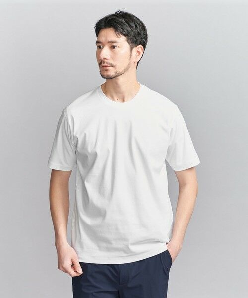 BEAUTY&YOUTH UNITED ARROWS / ビューティー&ユース ユナイテッドアローズ カットソー | 【WEB限定 WARDROBE SMART】NORITAKE スマートフィット Tシャツ | 詳細1