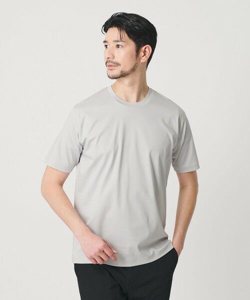 BEAUTY&YOUTH UNITED ARROWS / ビューティー&ユース ユナイテッドアローズ カットソー | 【WEB限定 WARDROBE SMART】NORITAKE スマートフィット Tシャツ（LT.GRAY）