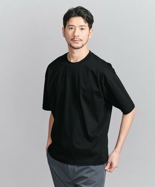 BEAUTY&YOUTH UNITED ARROWS / ビューティー&ユース ユナイテッドアローズ カットソー | 【WEB限定 WARDROBE SMART】NORITAKE リラックス テーパード Tシャツ | 詳細7
