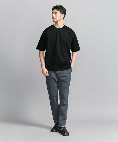 BEAUTY&YOUTH UNITED ARROWS / ビューティー&ユース ユナイテッドアローズ カットソー | 【WEB限定 WARDROBE SMART】NORITAKE リラックス テーパード Tシャツ | 詳細8