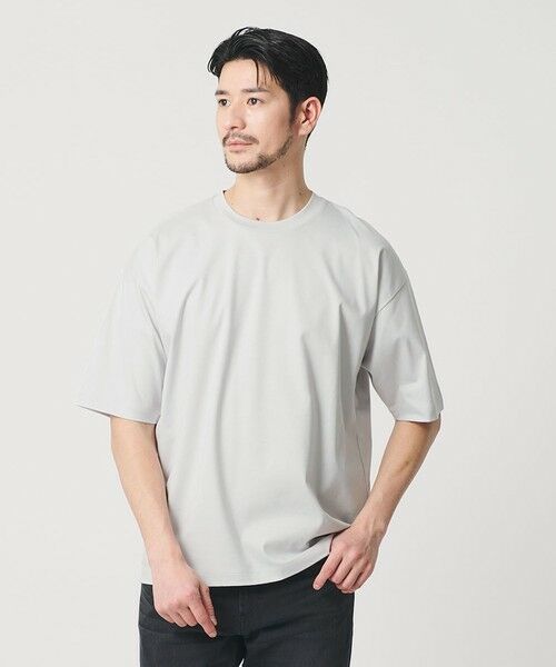 BEAUTY&YOUTH UNITED ARROWS / ビューティー&ユース ユナイテッドアローズ カットソー | 【WEB限定 WARDROBE SMART】NORITAKE リラックス テーパード Tシャツ（LT.GRAY）