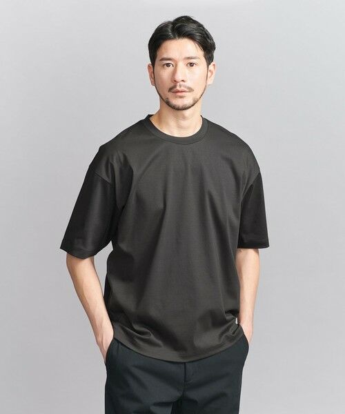 BEAUTY&YOUTH UNITED ARROWS / ビューティー&ユース ユナイテッドアローズ カットソー | 【WEB限定 WARDROBE SMART】NORITAKE リラックス テーパード Tシャツ | 詳細16