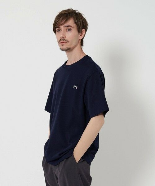新品LACOSTE BEAUTY&YOUTH ポロシャツ navy Msize LACOSTE for BEAUTY&YOUTH 25SS 別注スウェットポロシャツが国内