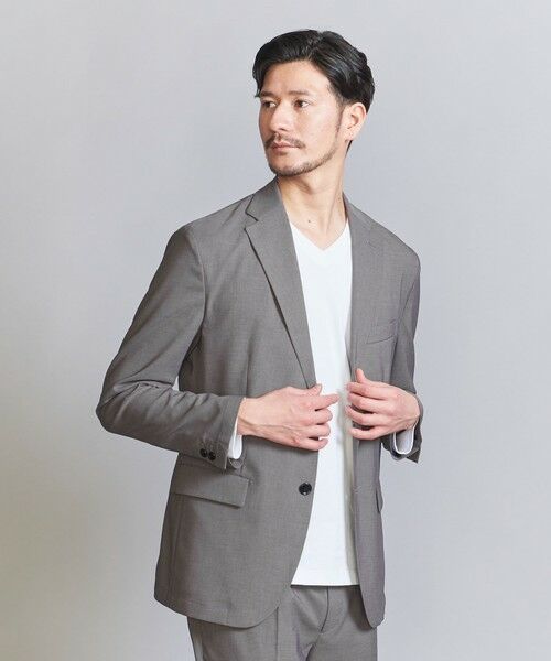 【WARDROBE SMART】Reflaxポプリン ジャケット＆イージーパンツ BEAUTY&YOUTH UNITED ARROWS｜【WEB限定 WARDROBE SMART