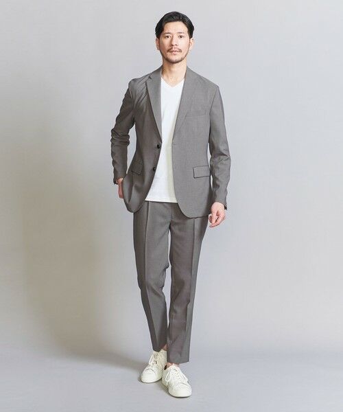 BEAUTY & YOUTH UNITED ARROWS/ビューティー&ユース ユナイテッドアローズ 【WEB限定 WARDROBE SMART】 Reflax ポプリン ジャケット&イージーパンツ MD. GRAY S BEAUTY & YOUTH UNITED ARROWS/ビューティー&ユース ユナイテッドアローズ 【WEB限定 WARDROBE SMART】 Reflax ポプリン ジャケット&イージーパンツ MD. GRAY S