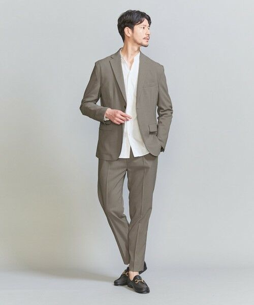 BEAUTY & YOUTH UNITED ARROWS/ビューティー&ユース ユナイテッドアローズ 【WEB限定 WARDROBE SMART】 Reflax ポプリン ジャケット&イージーパンツ BEIGE S BEAUTY & YOUTH UNITED ARROWS/ビューティー&ユース ユナイテッドアローズ 【WEB限定 WARDROBE SMART】 Reflax ポプリン ジャケット&イージーパンツ BEIGE S
