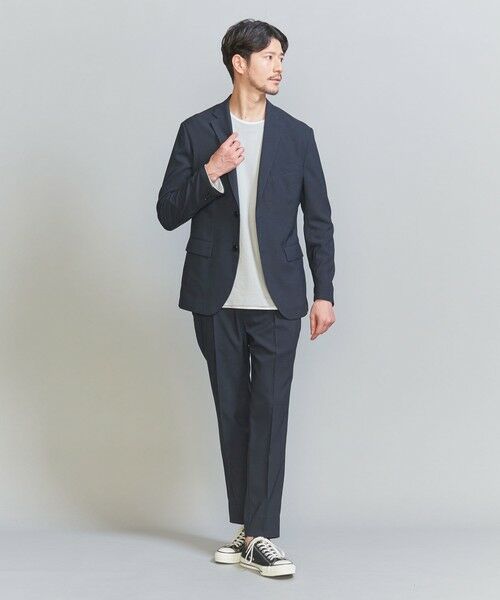 BEAUTY & YOUTH UNITED ARROWS/ビューティー&ユース ユナイテッドアローズ 【WEB限定 WARDROBE SMART】 Reflax ポプリン ジャケット&イージーパンツ NAVY XL BEAUTY & YOUTH UNITED ARROWS/ビューティー&ユース ユナイテッドアローズ 【WEB限定 WARDROBE SMART】 Reflax ポプリン ジャケット&イージーパンツ NAVY XL
