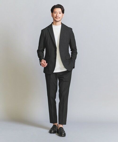 BEAUTY & YOUTH UNITED ARROWS/ビューティー&ユース ユナイテッドアローズ 【WEB限定 WARDROBE SMART】ライト オックスフォード セットアップ/ジャケット&イージーパンツ BLACK S BEAUTY & YOUTH UNITED ARROWS/ビューティー&ユース ユナイテッドアローズ 【WEB限定 WARDROBE SMART】ライト オックスフォード セットアップ/ジャケット&イージーパンツ BLACK S