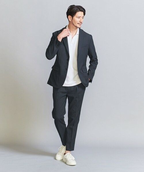 BEAUTY & YOUTH UNITED ARROWS/ビューティー&ユース ユナイテッドアローズ 【WEB限定 WARDROBE SMART】ライト オックスフォード セットアップ/ジャケット&イージーパンツ NAVY L BEAUTY & YOUTH UNITED ARROWS/ビューティー&ユース ユナイテッドアローズ 【WEB限定 WARDROBE SMART】ライト オックスフォード セットアップ/ジャケット&イージーパンツ NAVY L