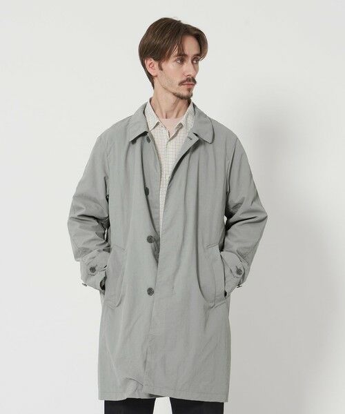BEAUTY & YOUTH UNITED ARROWS/ビューティー&ユース ユナイテッドアローズ PERTEX ナイロン バルマカーン コート‐撥水機能‐ MD. GRAY M BEAUTY & YOUTH UNITED ARROWS/ビューティー&ユース ユナイテッドアローズ PERTEX ナイロン バルマカーン コート‐撥水機能‐ MD. GRAY M