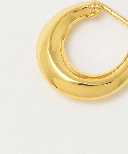 BEAUTY&YOUTH UNITED ARROWS / ビューティー&ユース ユナイテッドアローズ ピアス・イヤリング | SILVER925 ファット フープ ピアス | 詳細4