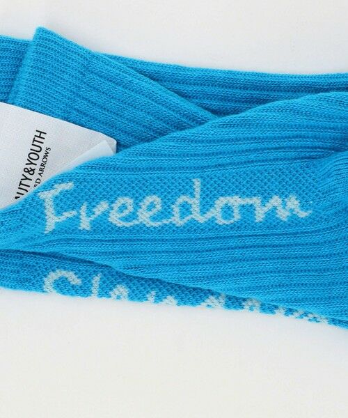BEAUTY&YOUTH UNITED ARROWS / ビューティー&ユース ユナイテッドアローズ ソックス | フリーダム スタンダード ロゴ ソックス | 詳細12