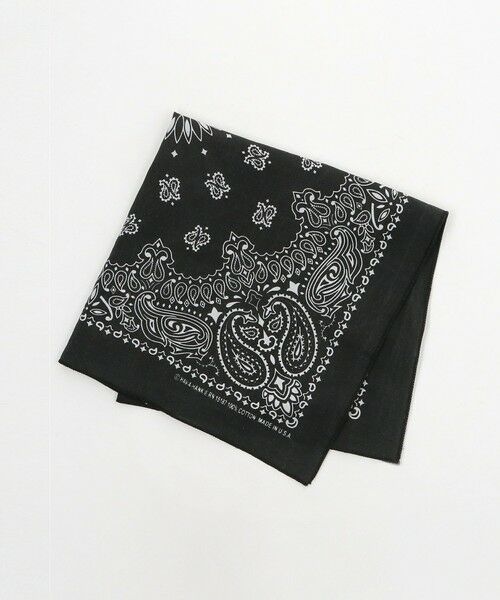 BEAUTY & YOUTH UNITED ARROWS/ビューティー&ユース ユナイテッドアローズ <Hav-A-Hank> ペイズリー バンダナ BLACK FREE BEAUTY & YOUTH UNITED ARROWS/ビューティー&ユース ユナイテッドアローズ <Hav-A-Hank> ペイズリー バンダナ BLACK FREE