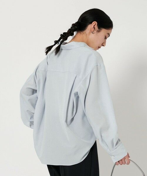 【BEAUTY & YOUTH】　シアーバックタックシャツ BEAUTY＆YOUTH UNITED ARROWS ブラウス シャツ シアー バック