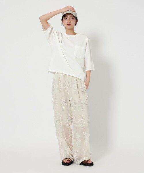 BEAUTY&YOUTH UNITED ARROWS / ビューティー&ユース ユナイテッドアローズ カットソー | ドルマンスリーブ ポケット Tシャツ -接触冷感- | 詳細2