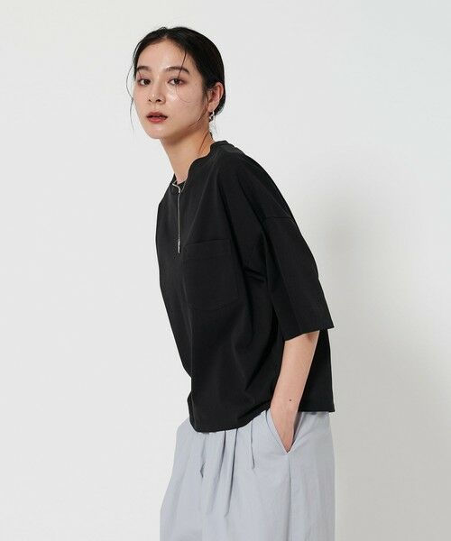BEAUTY&YOUTH UNITED ARROWS / ビューティー&ユース ユナイテッドアローズ カットソー | ドルマンスリーブ ポケット Tシャツ 接触冷感 | 詳細8