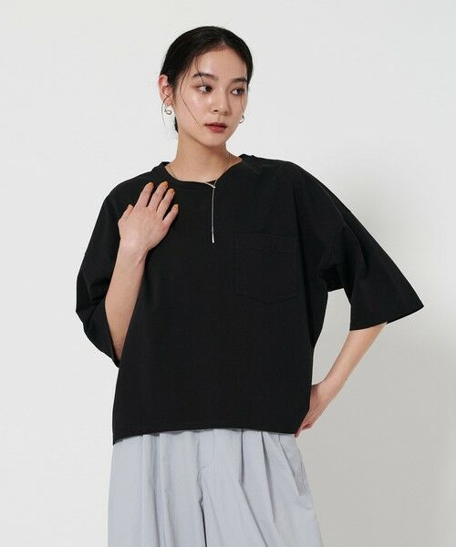 BEAUTY&YOUTH UNITED ARROWS / ビューティー&ユース ユナイテッドアローズ カットソー | ドルマンスリーブ ポケット Tシャツ -接触冷感- | 詳細7