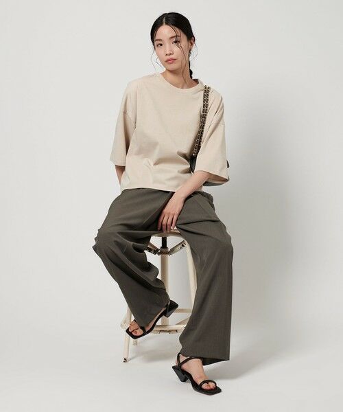 BEAUTY&YOUTH UNITED ARROWS / ビューティー&ユース ユナイテッドアローズ カットソー | ドルマンスリーブ ポケット Tシャツ 接触冷感 | 詳細12