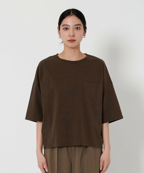 BEAUTY&YOUTH UNITED ARROWS / ビューティー&ユース ユナイテッドアローズ カットソー | ドルマンスリーブ ポケット Tシャツ -接触冷感- | 詳細21