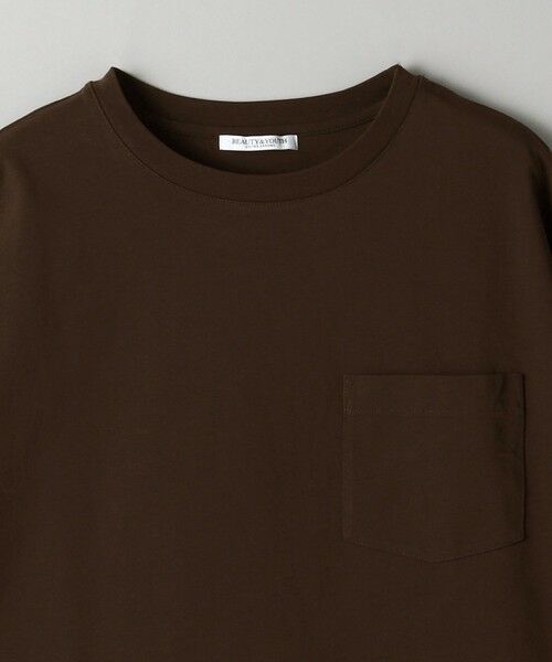 BEAUTY&YOUTH UNITED ARROWS / ビューティー&ユース ユナイテッドアローズ カットソー | ドルマンスリーブ ポケット Tシャツ -接触冷感- | 詳細21