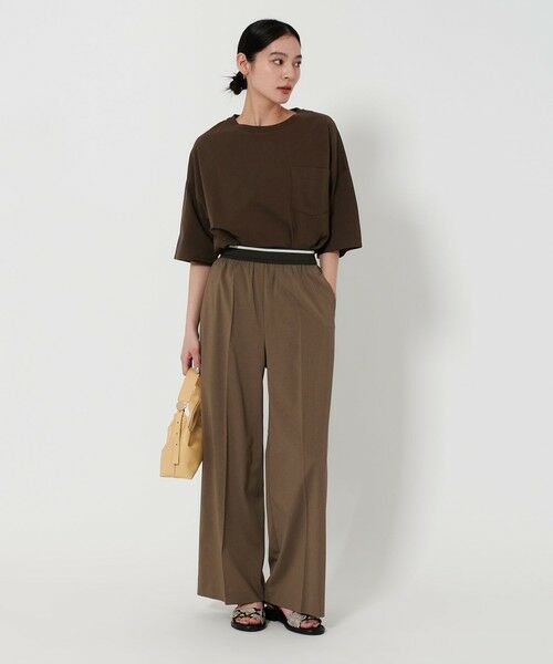 BEAUTY&YOUTH UNITED ARROWS / ビューティー&ユース ユナイテッドアローズ カットソー | ドルマンスリーブ ポケット Tシャツ 接触冷感 | 詳細18