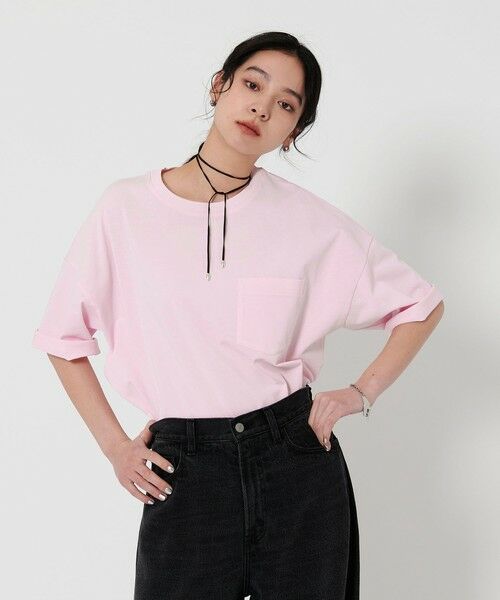 BEAUTY&YOUTH UNITED ARROWS / ビューティー&ユース ユナイテッドアローズ カットソー | ドルマンスリーブ ポケット Tシャツ -接触冷感- | 詳細25