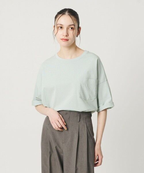 BEAUTY&YOUTH UNITED ARROWS / ビューティー&ユース ユナイテッドアローズ カットソー | ドルマンスリーブ ポケット Tシャツ 接触冷感 | 詳細29