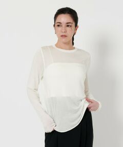 【最終値下げ】【新品未使用】BEAUTY&YOUTH セルロースカットソー セルロースブレンド クルーネック カットソー（Tシャツ