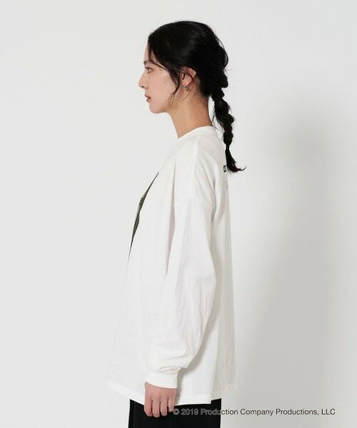 UNITED ARROWS BEAUTY&YOUTH 長袖 カットソー 白 S セール】コットンロゴ ロングスリーブ Tシャツ（Tシャツ